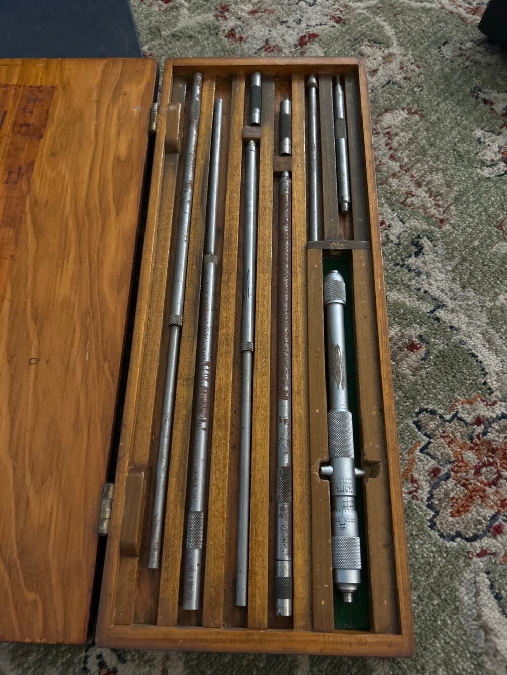 vintage Starrett Micrometer - Made in the USA